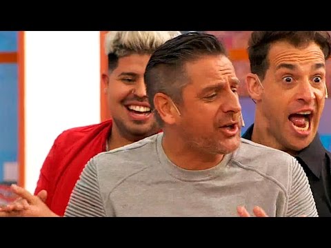 El Reja, Maxi de la Cruz y Coco Echagüe jugaron al "Yo la sé" en inolvidable versión cumbia