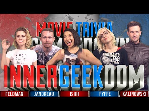 InnerGeekDom 5 Way: Ishii vs Kalinowski vs Fyffe vs Feldman vs Jandreau Movie Trivia Schmoedown