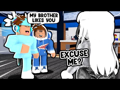 My LITTLE BROTHER Wanted A GIRLFRIEND So I PRANKED HIM, With A FAKE ONE... (Murder Mystery 2)