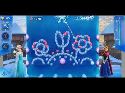 frozen free fall : icy shot - level 9 in 1 min 3 seconds