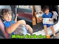 Poore Din Mithai Distribute Ki Khandan Mai Basil Seatbelt Mai Phas Gaya