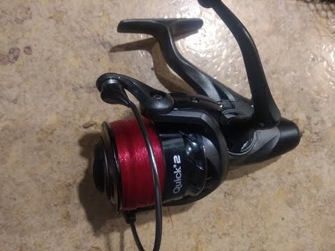 Freilaufrolle mit Wasserschaden! Zuschauerrolle: DAM Quick 2 Reparatur & Wartung.Teil 1: Zerlegung