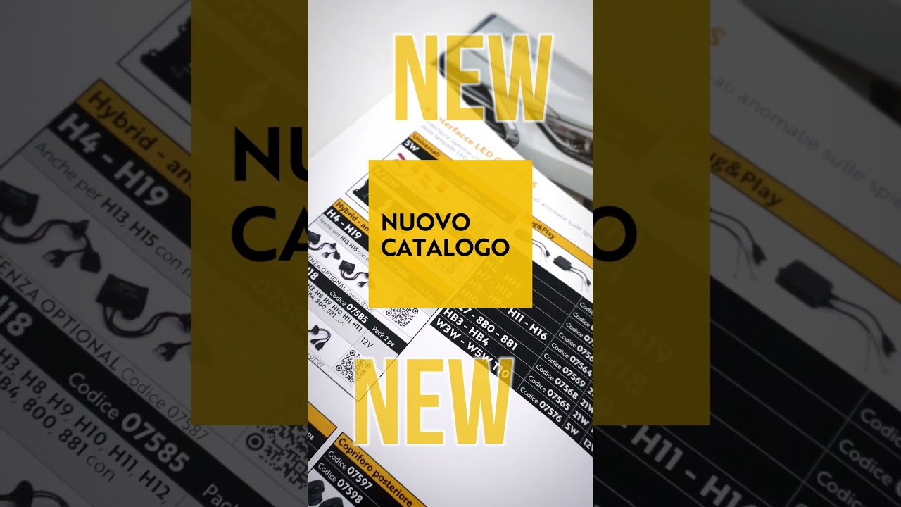 Automotive Lighting, scopri il nuovo Catalogo AUTO e VAN 12V!