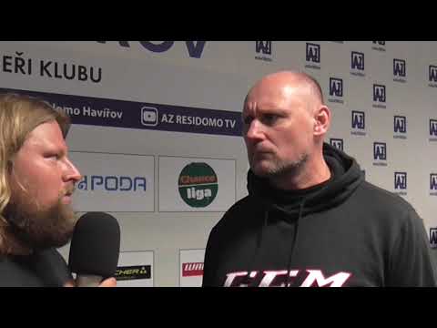 AZ Heimstaden Havířov - HC Frýdek-Místek 4:2 (18.8.2020) - trenér Pavel Zdráhal (HAV)