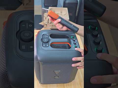 JBL Portable Bluetooth Speaker Partybox Encore to Microphone #jbl #song #sound #unboxing #review