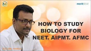 How to Study Biology Syllabus for NEET | Merit Store