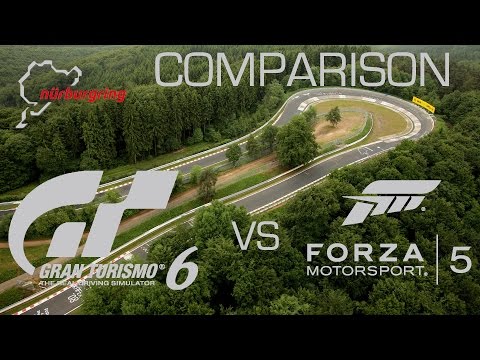 Forza Motorsport 5 vs Gran Turismo 6 - Nordschleife Comparison