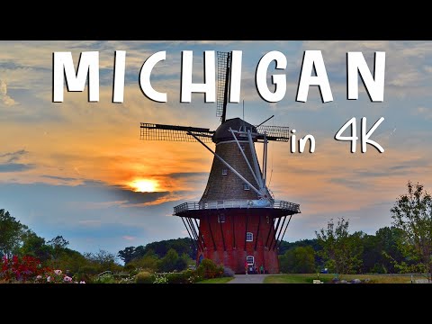 🌍 Michigan | USA 🇺🇸 | Through A Drone's Eye | 4K(60FPS)