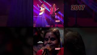 Hariharan &amp; Vaikomvijayalakshmi | En jeevan song | 7 Years ago and now