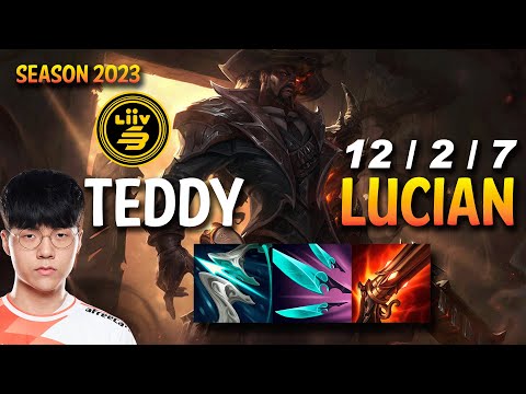 LSB Teddy LUCIAN vs SAMIRA ADC - KR Ranked