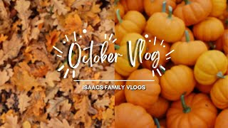 OCTOBER VLOG - Pumpkin Fall Festival, Trick-or-Treating | Isaacs family Vlogs