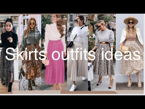 How to wear a skirt | skirts outfits ideas | 2024| how...
