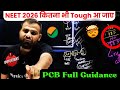 20 20 5 Strategy ️ TOUGHEST Neet 2026 PCB Guidance From ZERO ️ MR Sir Neet2026