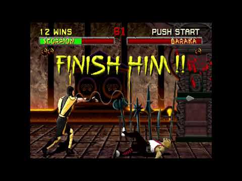 Mortal Kombat II Plus Beta 2 - Scorpion - Ultimate Difficult/Improved AI - No Continues