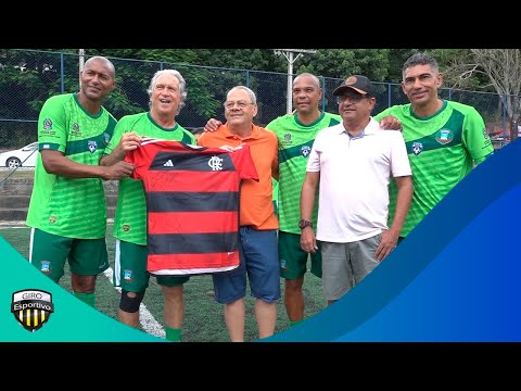 Jogo das Estrelas brilhou no Balneário Mucurici, reunindo ídolos que marcaram história no Flamengo.