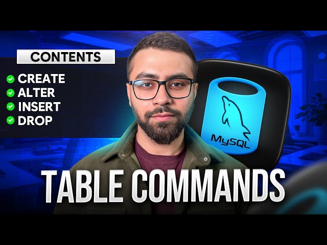 Understanding SQL Commands: Create, Alter, Drop, and Insert Into Table ...