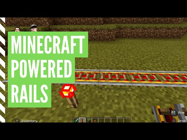 How To Make Powered Rails In Minecraft