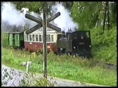 Provoz vlaků na JHMD v roce 1998 Kamenice nad Lipou - Obrataň.