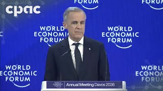 PM Mark Carney speaks at World Economic Forum in Davos – January 20, 2026