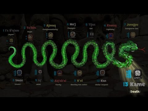 ⚫️ LIVE TRECENA ANALYSIS of 1 I'x B'alam - 13 Kame (Ancestors) #Mayancalendar