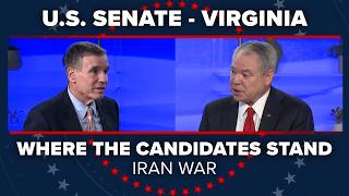 Where the Candidates Running for U.S. Senate in Virginia Stand: Iran War