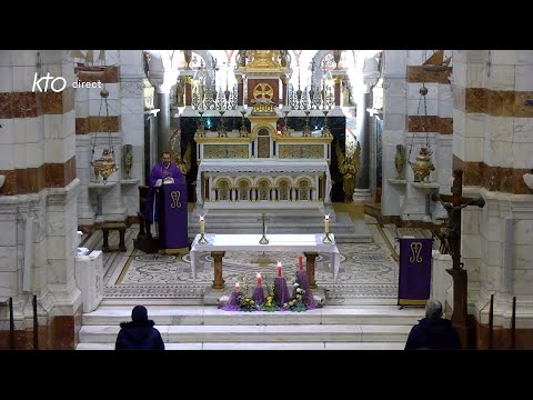Laudes et messe à Notre-Dame de la Garde du 12 décembre 2022