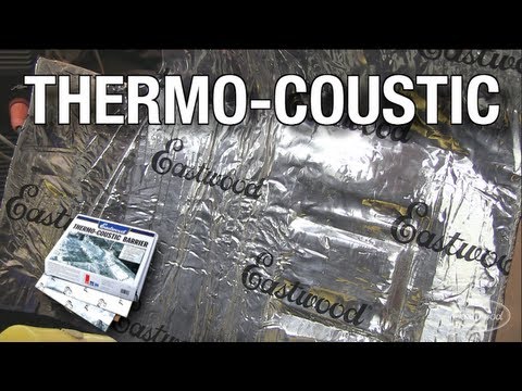 Thermo-coustic Sound Deadener and Heat Shield from Eastwood