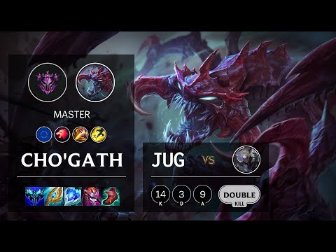 Cho'Gath Jungle vs Diana - EUW Master Patch 11.24