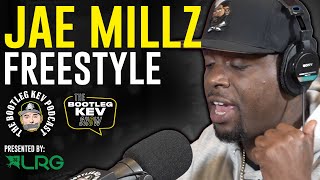 Jae Millz spits a crazy freestyles over Tupac's "Can't C Me"