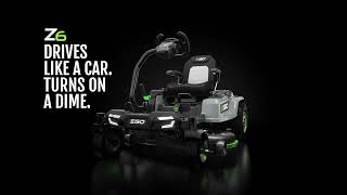 EGO 42” Z6 ZERO TURN MOWER WITH E-STEER