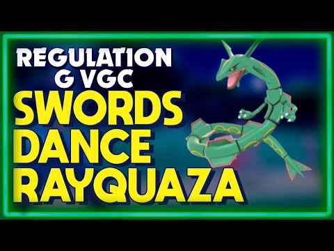 Swords Dance Rayquaza Goes EXTREME! || Pokemon Scarlet/Violet Reg G Battles Indigo Disk DLC