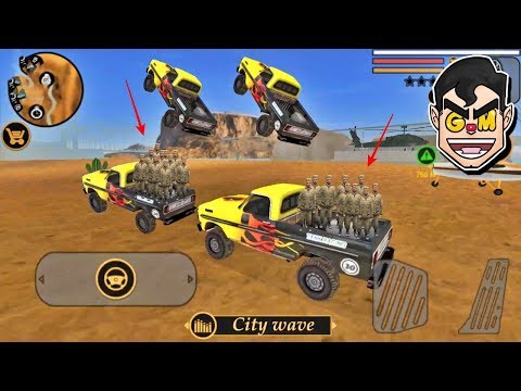 PICK-UP TRUCK ARMY| Vegas Crime Simulator - Commentary Gameplay (Android/iOS)