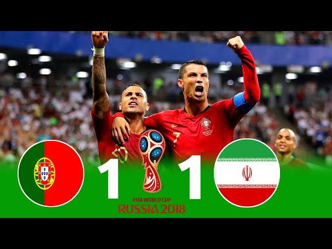 Portugal 1 × 1 Iran | 2018 World Cup Extended Highlights & All Goals HD