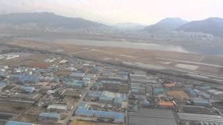 preview picture of video '釜山金海国際空港着陸'