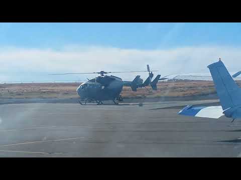 Lakota UH-72a at KTWF warm up and lift off at 11:15