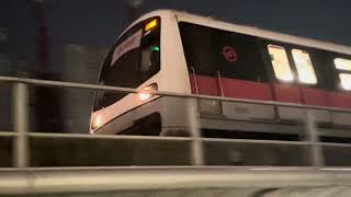 C151A 523/524 (T128) departure at Buona Vista (➡️Joo Koon) #smrt #c151a #train