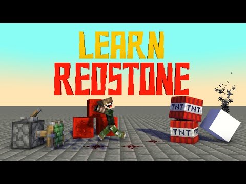 Lazy Chiku - Learn Redstone in Minecraft Very Easily (Redstone map)