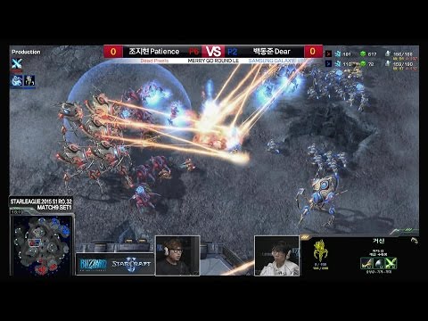 [Starleague] Patience vs Dear Challenge RO.32 1set -EsportsTV