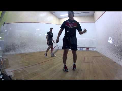 Squash 05-10-2013 - Luiz M. x Toshio - Game 1