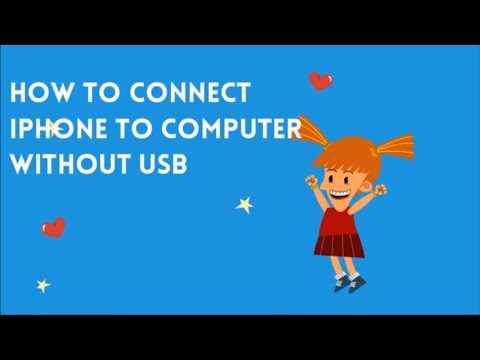 How to connect iPhone to computer without USB