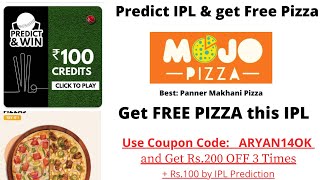 MOJO PIZZA - Get FREE Pizza 2022 | Use code 3 times - ARYAN14OK