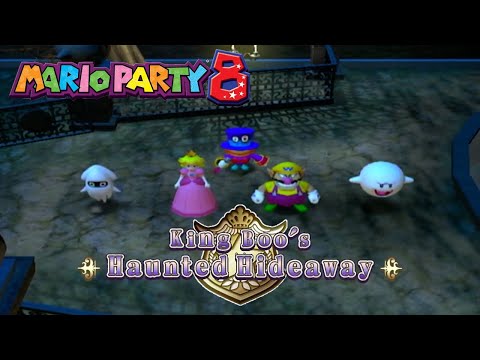 Mario Party 8 - Party Tent - King Boo's Haunted Hideaway With 3 Players