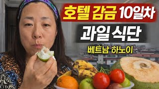 베트남#하노이#깁스10일차#과일조식#금주#먹방 #혼술#박마담#여행유튜버#korean#vietmam