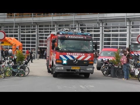HV-1 Verkeersongeval (Personeneauto) Kazerne Amsteveen Oranjebaan Brandweer object [ASV 2]