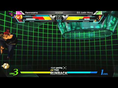 UMvC3 Ranmasama vs EG Justin Wong - The RunBack Pre SCR 2014