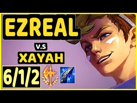 KOBBE (EZREAL) vs XAYAH - 6/1/2 KDA BOTTOM ADC CHALLENGER GAMEPLAY - EUW