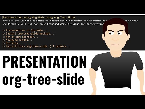 Show presentation using Org Mode