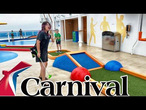 Thumbnail for Carnival Firenze Day At Sea | Having fun at the  Waterslides , and Checking in at Build A Bear