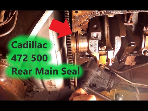 Cadillac 472 500 Rear Main Seal, Front Crank Seal, Timing Chain Set - Part 4 - Crankshaft Seals