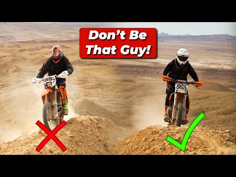 Don't do this if you want to lose your riding friends | Tips for Trail Etiquette